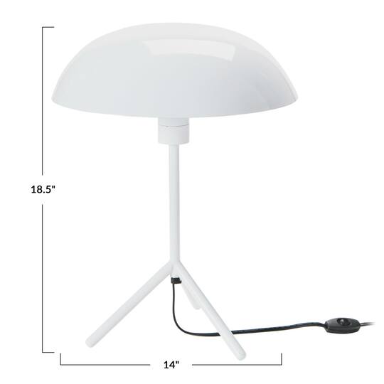 Hello Honey® 18.5" Modern Metal Tripod Table Lamp